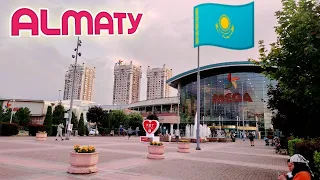 Almaty City In Summer 2021|Quick Tour|City Walking Tour 🇰🇿