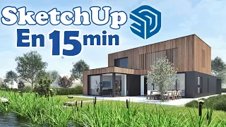 Aprende SketchUp PRO en 15 minutos | SketchUp básico 2022 para principiantes