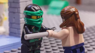 Ninja Train for American Ninja Warrior - LEGO Ninjago - Stop Motion