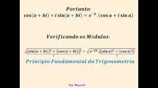 Prova da identidade de Euler