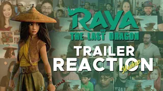 Raya and the last Dragon - Trailer Reaction Mashup | Walt Disney Animation