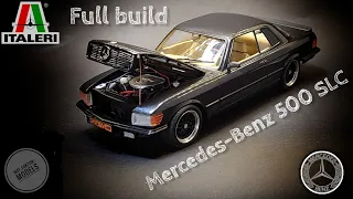 🚦 Mercedes-Benz 500 SLC🚦 𝔽𝕦𝕝𝕝 𝕓𝕦𝕚𝕝𝕕🚦#124scale #carmodel #mercedes #italeri