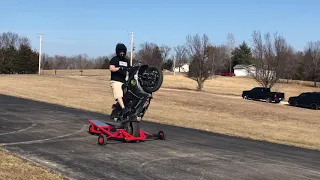 Wheelie Machine Trolley * Learn to Wheelie *