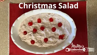 MeMe's Recipes | Christmas Salad
