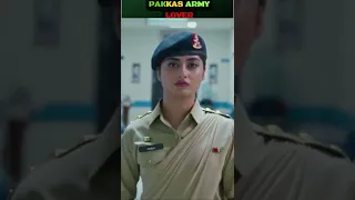 Sinf e Aahan || Lady in Pak Army Uniform ||#SajjalAly #shorts
