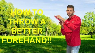 Three TIPS to throw a FOREHAND // Disc Golf