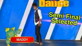 Maddy Prajapati Luck By Dance Season 1 Semi Final Selected
