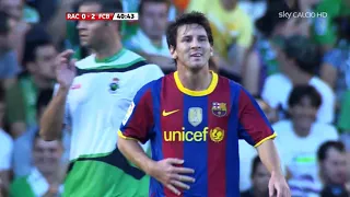 Lionel Messi vs Racing Santander (A) 10-11 HD 720p