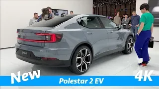 Polestar 2  - FIRST look in 4K - interior and exterior | Geneva Auto Show 2019