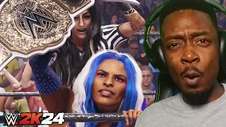 Zelina Vega Finally Holds WWE Gold Thanks To ME! | WWE 2K24