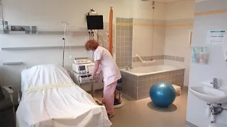 Visite de la maternité de l'hôpital de Hautepierre