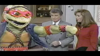 Teenage Mutant Ninja Turtles on Regis and Kathie Lee