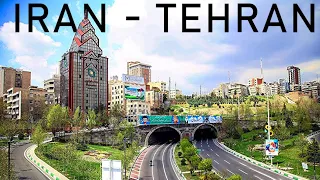 TEHRAN 2022: Driving Tour in Tehran Highways - IRAN 4K UHD 60fps