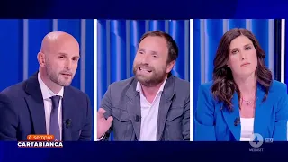 Chiara Appendino ospite a " E' sempre Cartabianca" Rete4 21/05/2024