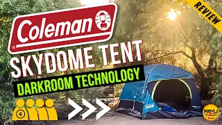 We Review the Coleman Skydome Camping Tent with Dark Room Technology! 🏕️