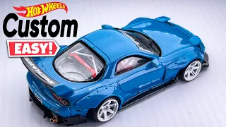 Easy way to Customize your Hot Wheels RX7 FD With JDP Custom Parts