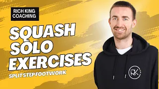 SQUASH SOLO EXERCISES | Split step footwork