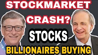 STOCK MARKET CRASH COMING!? BILIIONARS LOADING UP ON THESE STOCKS, TOP STOCKS TO BUY NOW