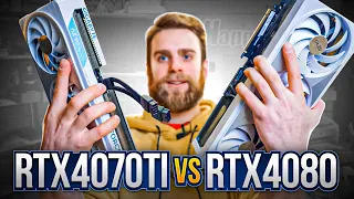 Битва RTX4070ti vs RTX4080! Кто лучше? Какую купить? Зачем все это!))) 🔥😅