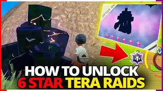 How to Unlock 6 & 7 Star Tera Raids in Pokemon Scarlet and Violet