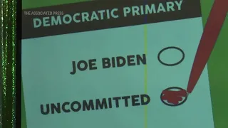 President Joe Biden wins Michigan Democratic primary but ‘uncommitted’ votes demand attention