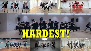 THE REALLY HARDEST CHOREOGRAPHIES ON K-POP