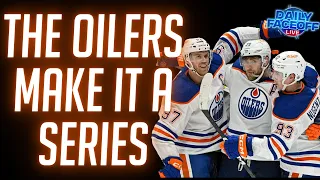 Did the Oilers save their season? - Daily Faceoff LIVE - April 24