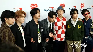 BTS Walk the red carpet at Jingle Ball | Hollywire