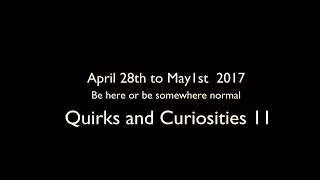 Quirks & Curiosities II advert