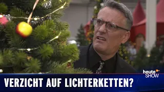 Weihnachten in der Krise: Sparen wir genug Strom? | heute-show