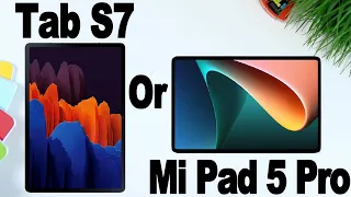 Galaxy Tab S7 or Mi Pad 5 Pro - What is Your Personal Take?