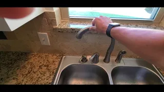 Kitchen Faucet Does Not Fully Rotate