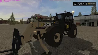 Farming Simulator 17 Army JCB Telehandler Mod