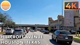 Hillcroft Avenue in Houston, Texas!  Drive with me in Houston, Texas!