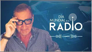 Carlos Herrera, Àngels Barceló y Carlos Alsina juntos en el Día Mundial de la Radio 2023