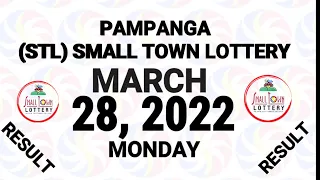 STL Pampanga March 28 2022 (Monday) 1st/2nd,/3rd Draw Result | SunCove STL
