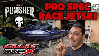 SeaDoo RXPX Race Jetski for PRO SPEC Class Build for 2023 HydroDrags + Calas Performance Tech tips