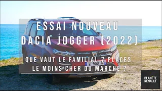 ESSAI NOUVEAU DACIA JOGGER (2022) : Que vaut le véhicule familial 7 places le moins cher du marché ?