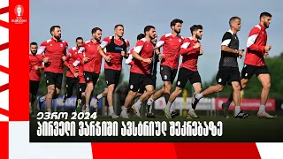 ევრო 2024 | პირველი ვარჯიში ავსტრიულ შეკრებაზე