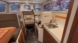 Sea Sport Aleutian 2600 at the 2022 Seattle Boat Show