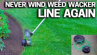 Never Wind Weed Wacker Line Again - String Trimmer Line Loading Miracle