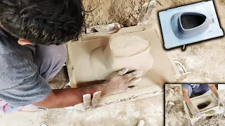 Sand Casting an Aluminium Toilet Seat || Indian Factory Gate