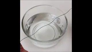 METAL WIRE REGAINS IT'S SHAPE AUTOMATICALLY 🤔🤔🤔