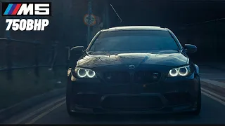 Straight piped 750HP BMW M5 (F10)