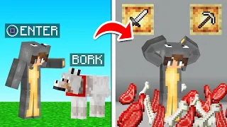 Minecraft BUT You Can LIVE INSIDE Your MOB PET!