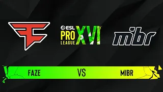 FaZe vs. MIBR - Map 3 [Overpass] - ESL Pro League Season 16 - Group B
