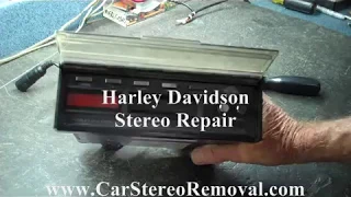 Harley Davidson Radio Repair Intermittent Speakers 1994 = Car Stereo HELP