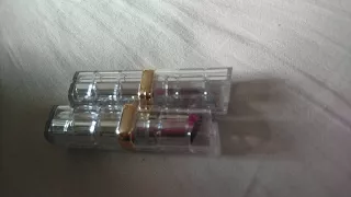 Loreal Paris color riche shine lipsticks review