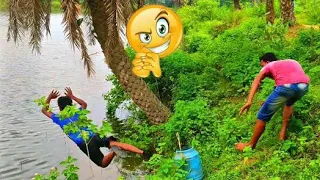 TRY TO NOT LAUGH CHALLENGE Must watch new funny video 2020_by fun sins।village boy comedy video।ep 2