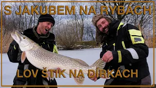 Fishing with Jakub - Pike icefishing